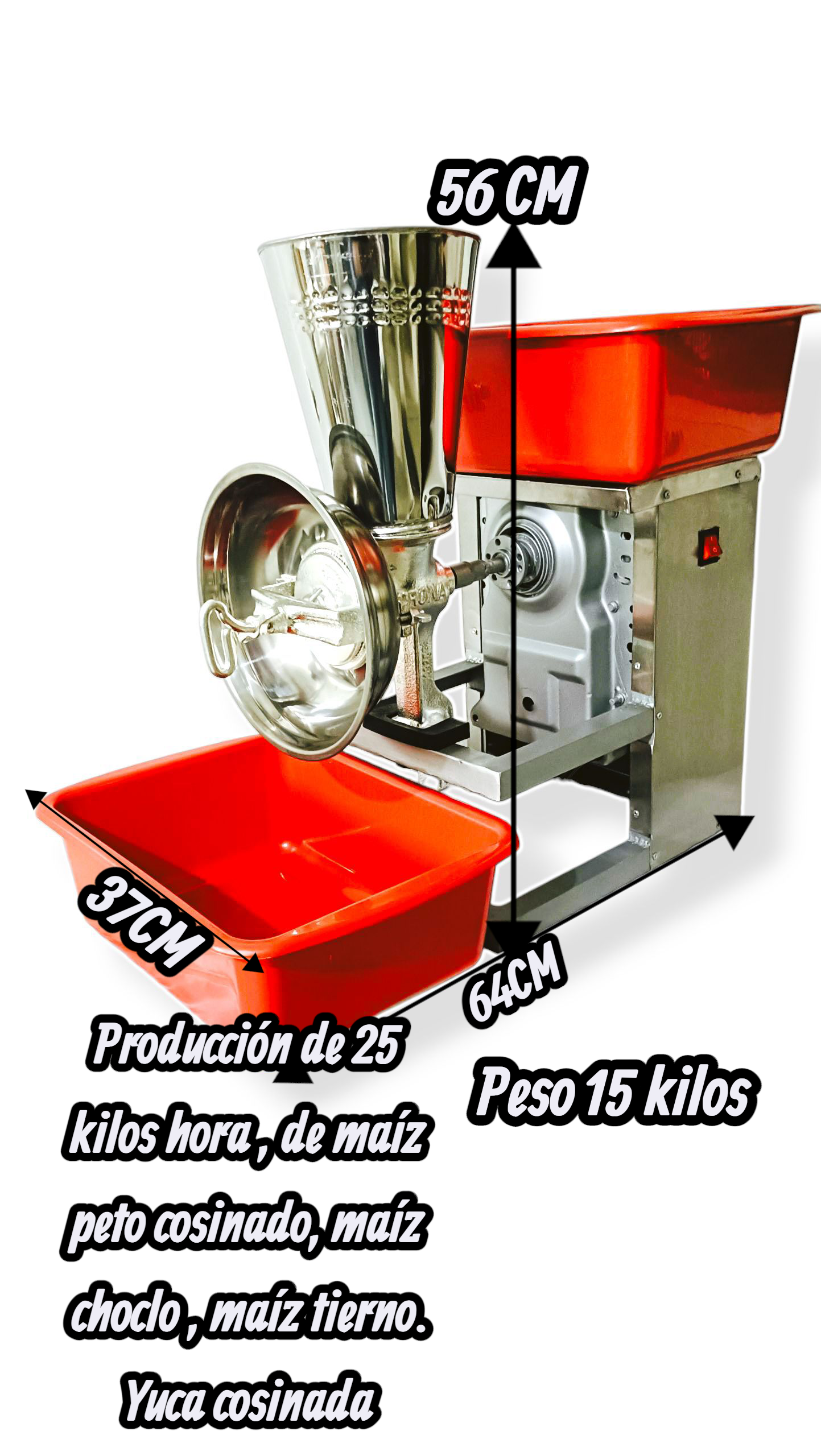 Molino de Mesa para Maíz Peto y Choclo - Image 3